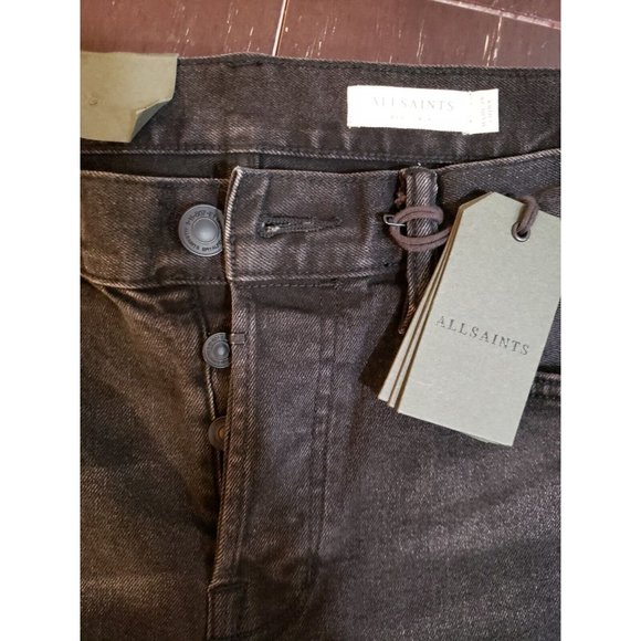 NWT all saints Rex men's size W28 color washed black - Picture 5 of 6